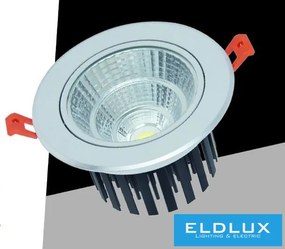 UNIVERSO LED süllyestett lámpa 7w 630lm 6500K 24° IP20 alumínium