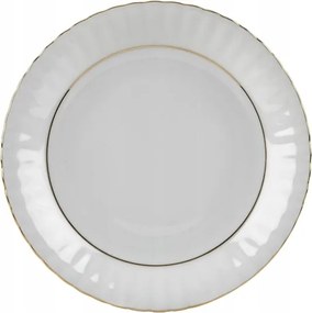 Desszert tányér 19cm Iwona B014 Arany vonal