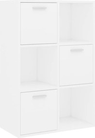 vidaXL fehér szerelt fa tárolószekrény 60 x 29,5 x 90 cm