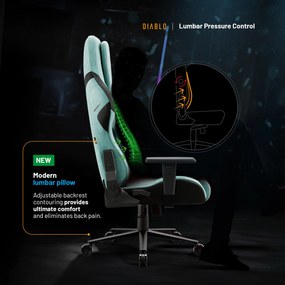 Diablo X.One Prime Mystic Mint Normal Size gamer szék