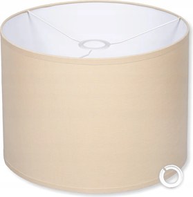 Lámpaernyő Bézs álló lámpához pamut 30cm