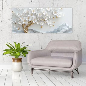 Kép – 3D elegáns életfa (120x50 cm)