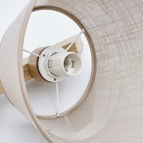 Fali lámpa ANTONIO 1xE14/40W/230V tölgy