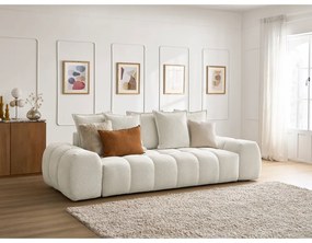 Fehér zsenília kanapé 278 cm Everest – Bobochic Paris
