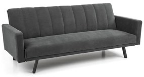 Armando kanapé, szürke / fekete