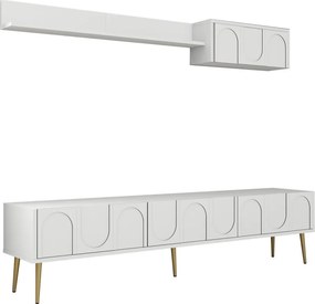 Lyon 2 - White, Gold