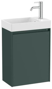 Fürdőszobaszekrény mosdóval Roca ONA 45x64,5x26 cm zöld mat ONA451DZM