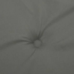 melange sötétszürke szövet nyugágypárna (75+105) x 50 x 4 cm