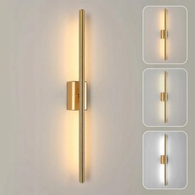 Lineáris Fali Lámpa Led Fürdőszoba Fali Lámpa Arany Szabályozható Modern