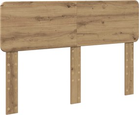 vidaXL Fejtámla Artisan tölgy 140 cm Faanyag
