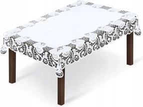 Mg 254260 Abrosz jacquard 100x150 téglalap Fehér