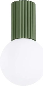 Sollux SL.1723 - Fürdőszobai mennyezeti lámpa HALO 1xG9/8W/230V IP44 zöld