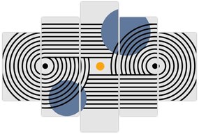 Kép - Minimalista absztrakció N⁰3 (150x105 cm)