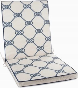 Garden vízálló székpárna 42x92x4 Eurofirany tengerészkék