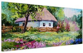 Kép - Vendégház (120x50 cm)