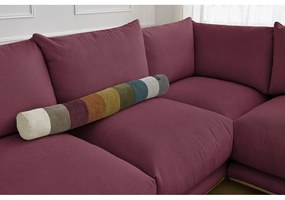 Borvörös sarokkanapé Ernest – Bobochic Paris