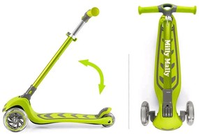 Gyerek roller Milly Mally Scooter Boogie zöld