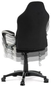 Gamer Irodai Forgószék Fekete Szövet Kárpittal, Rózsaszín Dekorral. KA-L611 BLUE