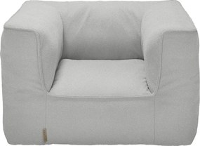 Világosszürke párnázott kerti fotel Grow – Blomus