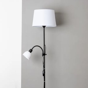 Brilagi - Állólámpa CERIA 1xE27/100W/230V + 1xE14/25W fekete/fehér