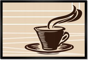 Poszterek keretben 60x40 Kávé Coffee