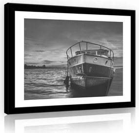 Falikép képek tenger hajó képek 100x75