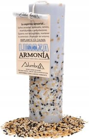 Kézzel készített lenmagos gyertya Harmónia