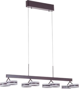 ITALUX AD16002-8A-COFFEE METIS Modern Led Függesztett Lámpa Barna LED IP20