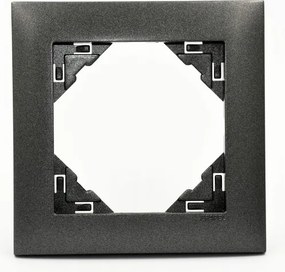 Efapel Aquarella Keret 1-SZERES Grafit 90910 Tis