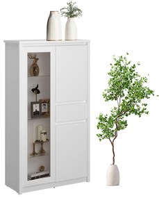 Vitrin Ethan 2D1W1S (fehér). 1052908