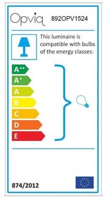 Fekete-rézszínű függőlámpa ø 26 cm Sağlam – Opviq lights
