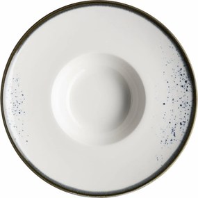 Mäser Gourmet tányér Pintar Fehér kék pöttyök 26cm