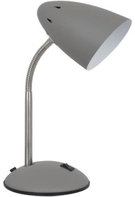 Italux ITALUX MT-HN2013-GR+S.NICK - Asztali lámpa COSMIC 1xE27/40W/230V szürke IT0508