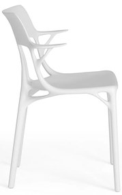 Kartell AI székőszék, több szénben szín: fehér