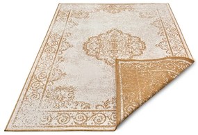 Okkersárga-fehér kültéri szőnyeg 160x230 cm Cebu – NORTHRUGS