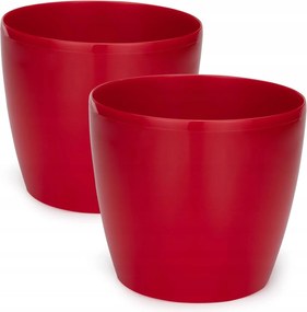 Peczeko Kerek műanyag virág- és gyógynövénytartó, 21 cm