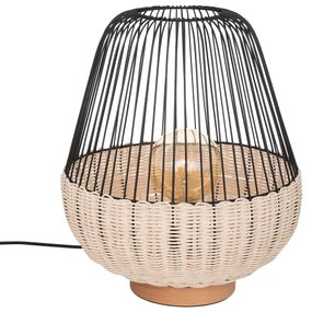 Atmosphera - Asztali lámpa ANEA 1xE27/40W/230V rattan