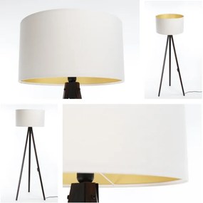 Állólámpa STANDART 1xE27/60W/230V fehér/wenge