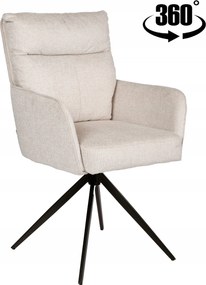 Bézs kárpitozott forgószék nappali étkező konyha íróasztal Eldo