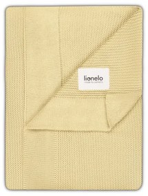 Lionelo - Bambusz takaró BAMBOO BLANKET 75x100 cm Citromsárga