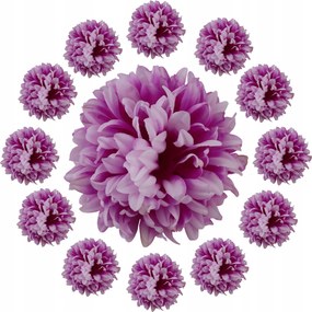 Krizantém Termék Nagy Mesterséges Lila 20 x 10 cm RT6423-M62 12 db
