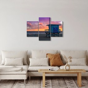 Kép a Santa Monicai strandtól (90x60 cm)