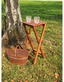 Eukaliptusz kerti tárolóasztal 27x29 cm Yakima – Garden Pleasure