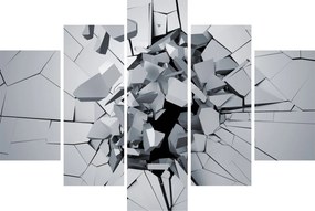 3D absztrakciós kép (150x105 cm)