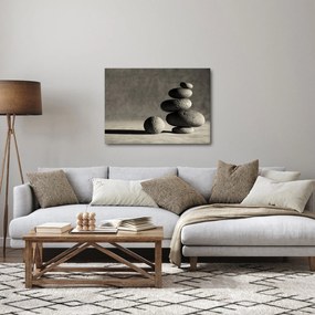 Kép - Szürke kövek (70x50 cm)