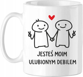 Ajándék bögre "Te vagy a kedvenc barom" Barátomnak