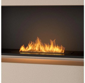 InFire - Beépített BIO kandalló 7,5x60 cm 3,5kW fekete SLIMfire Palnik Black Burner 600