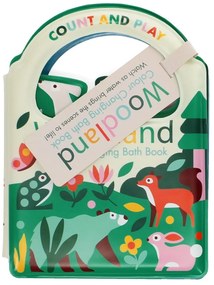 Interaktív játék Colour changing bath book Woodland – Rex London