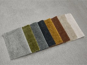 Világosszürke zsenília kinyitható kanapé 228 cm Neyo – Bobochic Paris