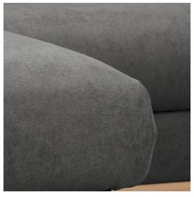 Sötétszürke sarokkanapé (bal oldali) Beata – Ropez